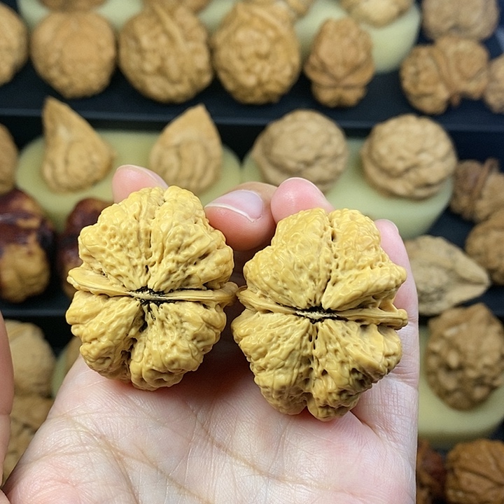 文玩核桃吊坠蝴蝶蟾41