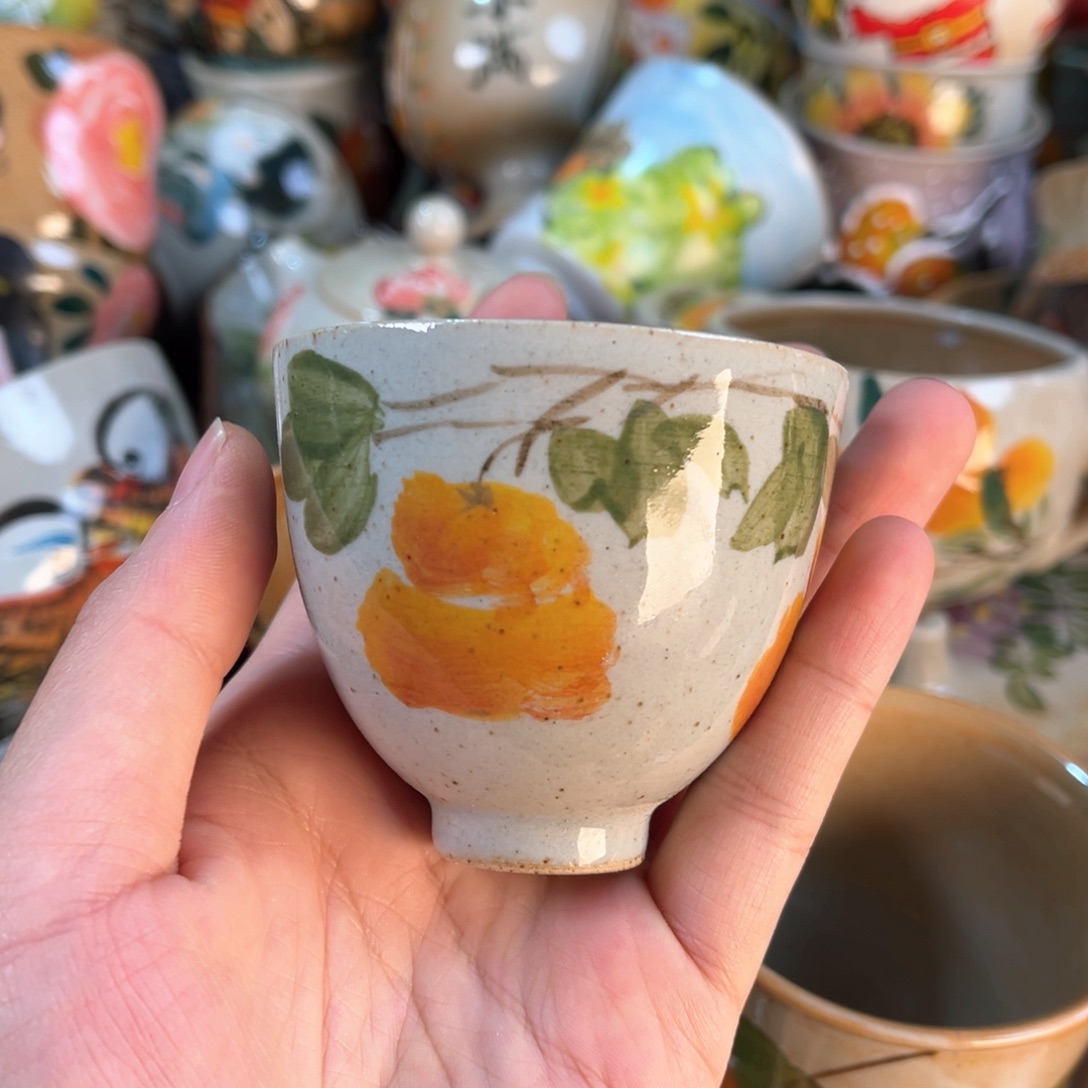 景德镇手工手绘杯