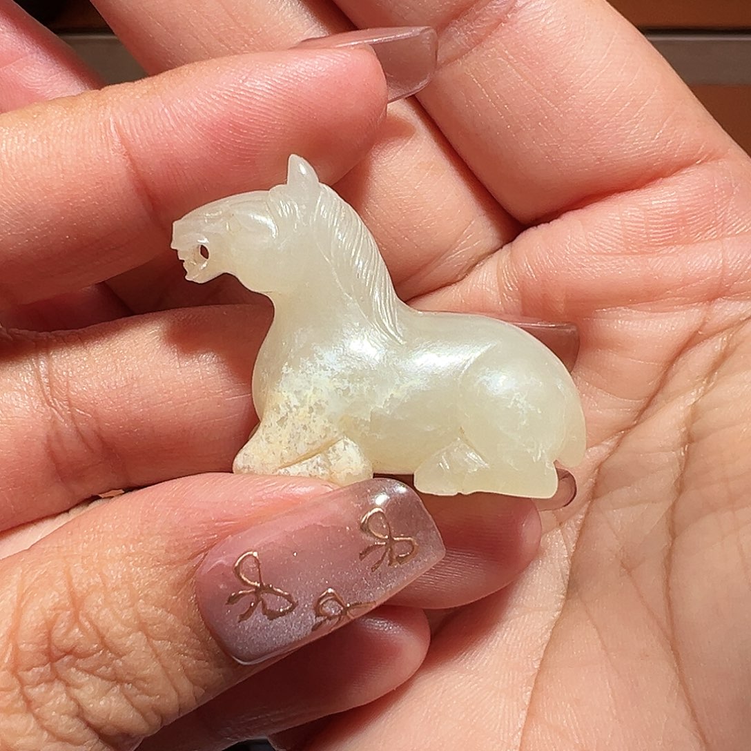 老***ṃ和田玉未镶嵌挂件