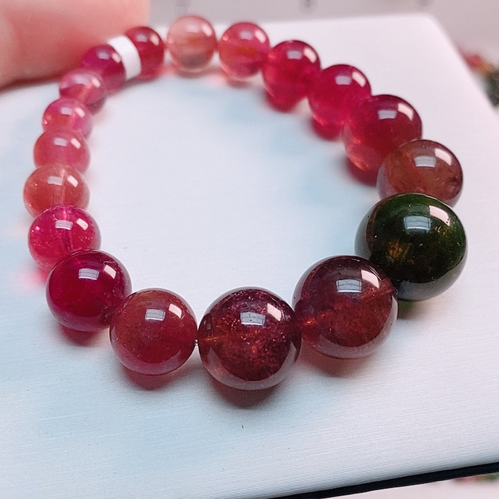 碧玺手链未镶嵌帅*12号