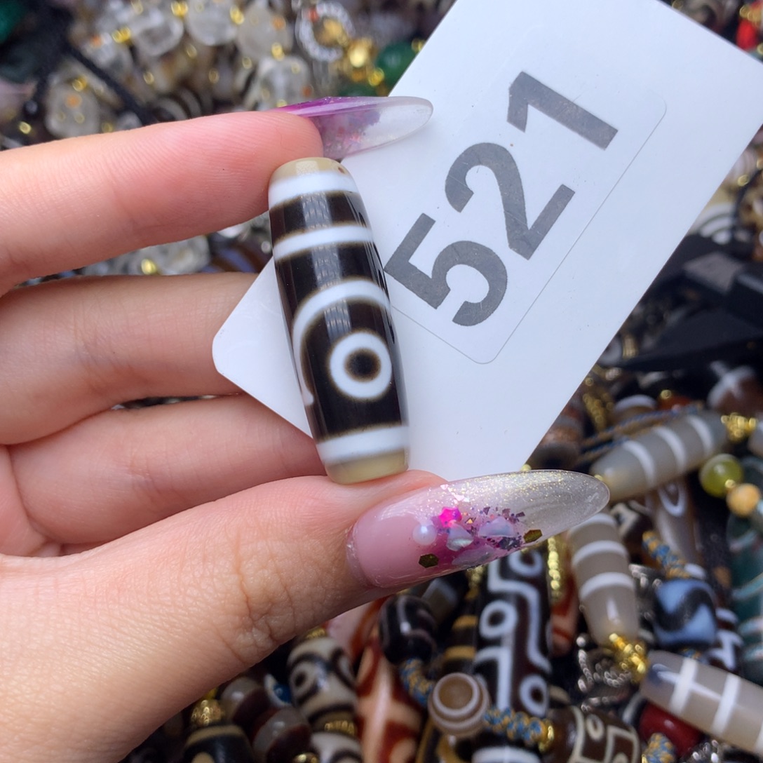 玛瑙/玉髓未镶嵌发一条