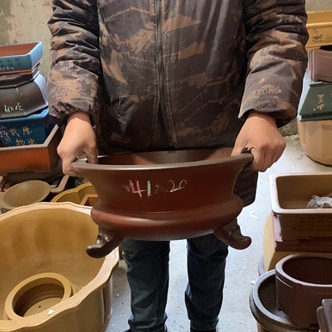 花盆紫砂手工制作