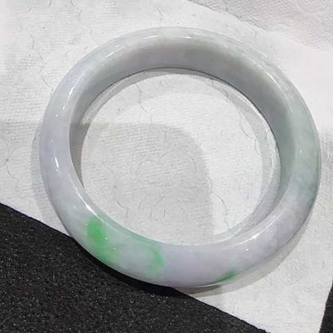 翡翠未镶嵌手镯天然翡翠