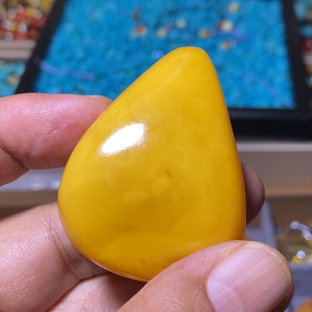 蜜蜡未镶嵌裸石配饰