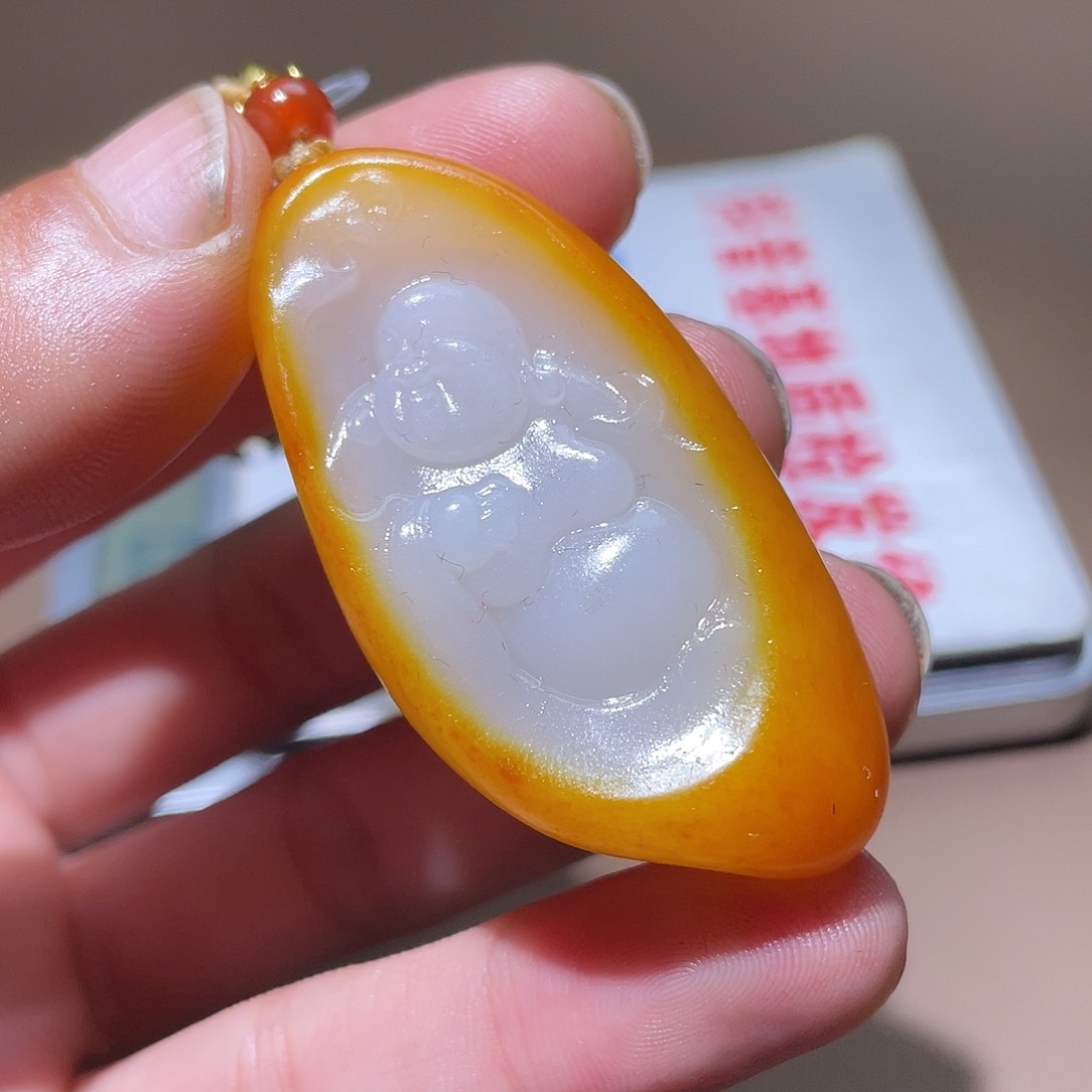 和田玉颈饰未镶嵌Z6