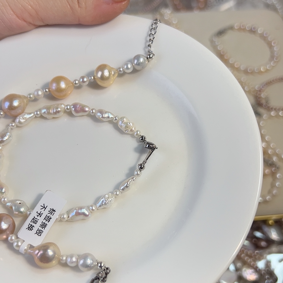 淡水珍珠钛钢天然淡水珍珠