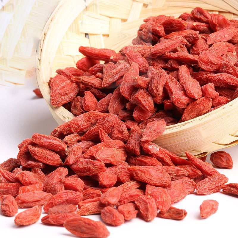 宁夏枸杞 精选宁夏中宁头茬大颗粒枸杞自然晾晒