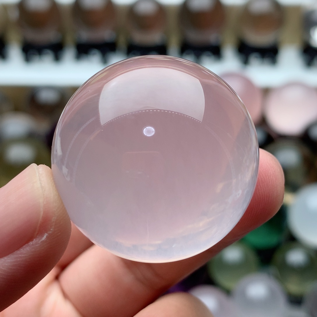 【闪购商品】水晶天然水晶球摆件未镶嵌王*火