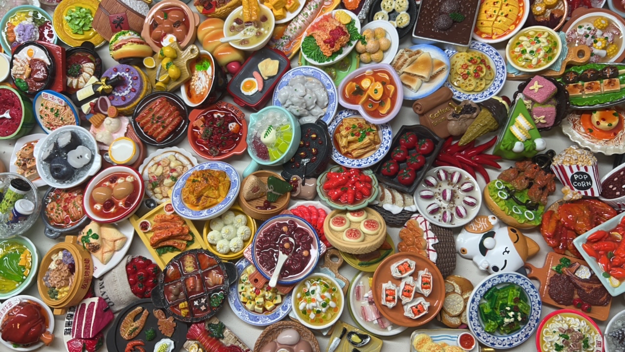 放福利冰箱贴自选对对碰冰箱贴对对碰盲盒磁吸创意冰箱贴立体