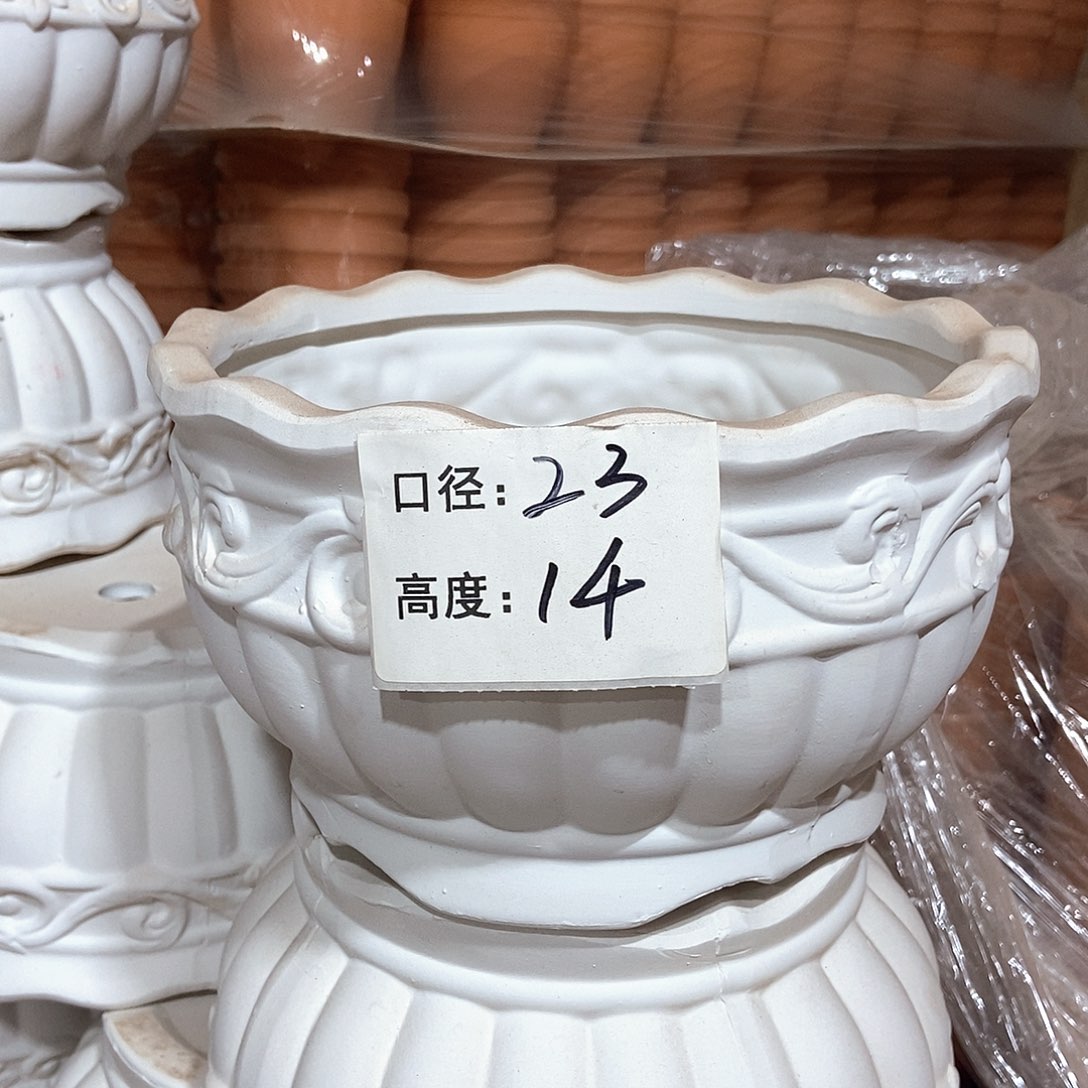 红陶白陶罗马柱23×14-1个