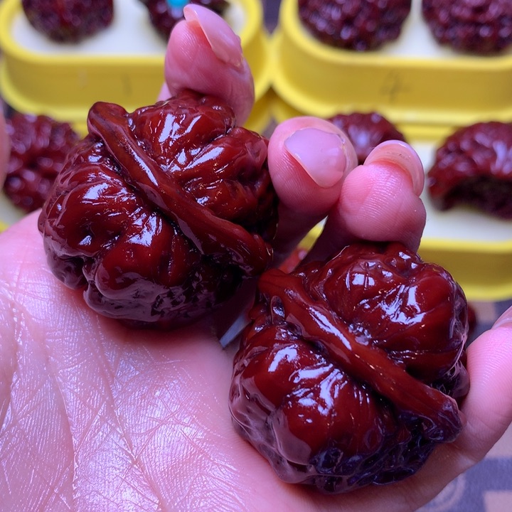 文玩核桃把件蛤蟆头39