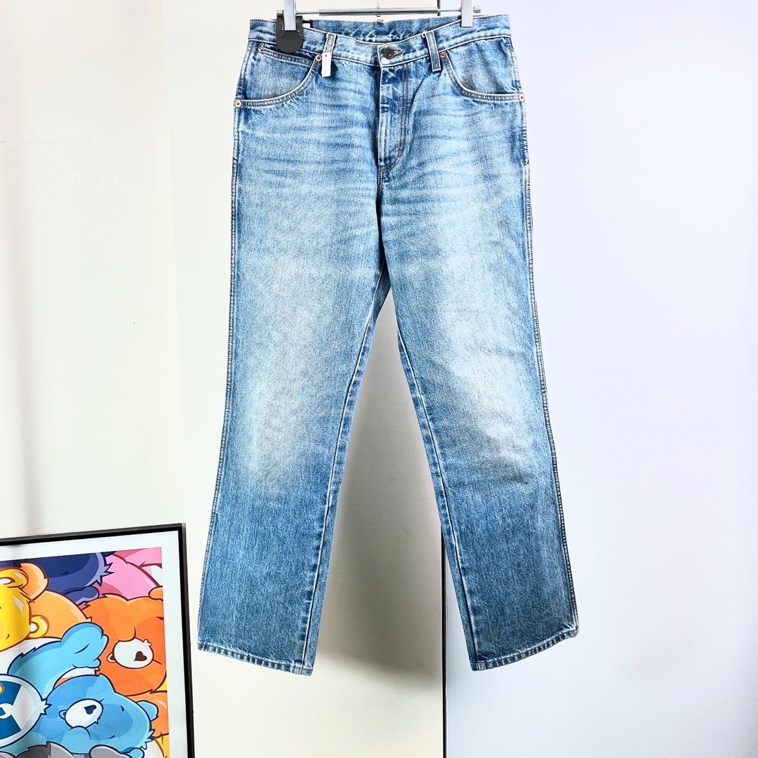 95新/Gucci/古驰/牛仔裤/34码/Xsps13099