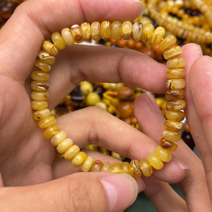 琥珀未镶嵌珠宝奇石