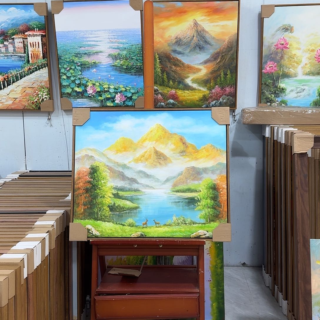 油画5060油画作品展作品展作品集