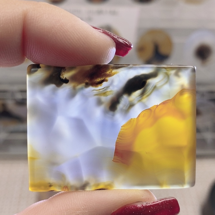 玛瑙/玉髓未镶嵌颈饰