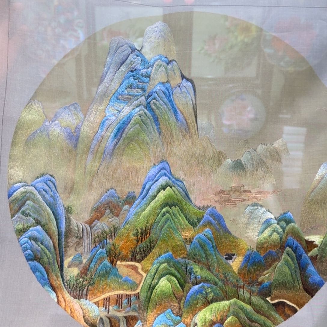 刺绣 刺绣工艺精湛