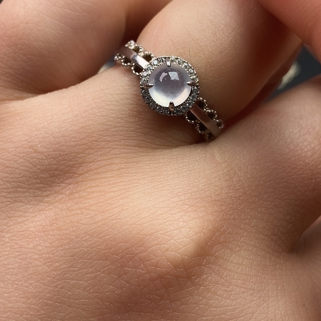 翡翠未镶嵌戒指翡翠