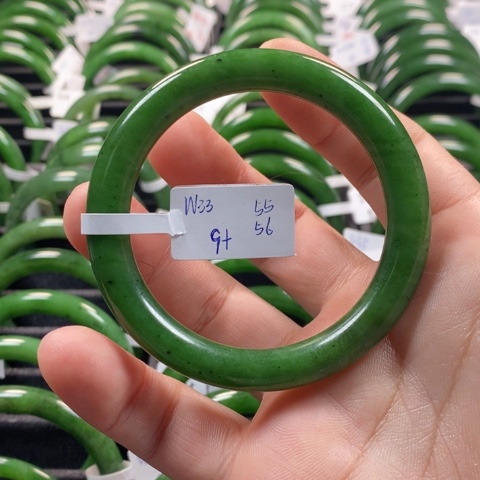 和田玉（碧玉）手镯未镶嵌