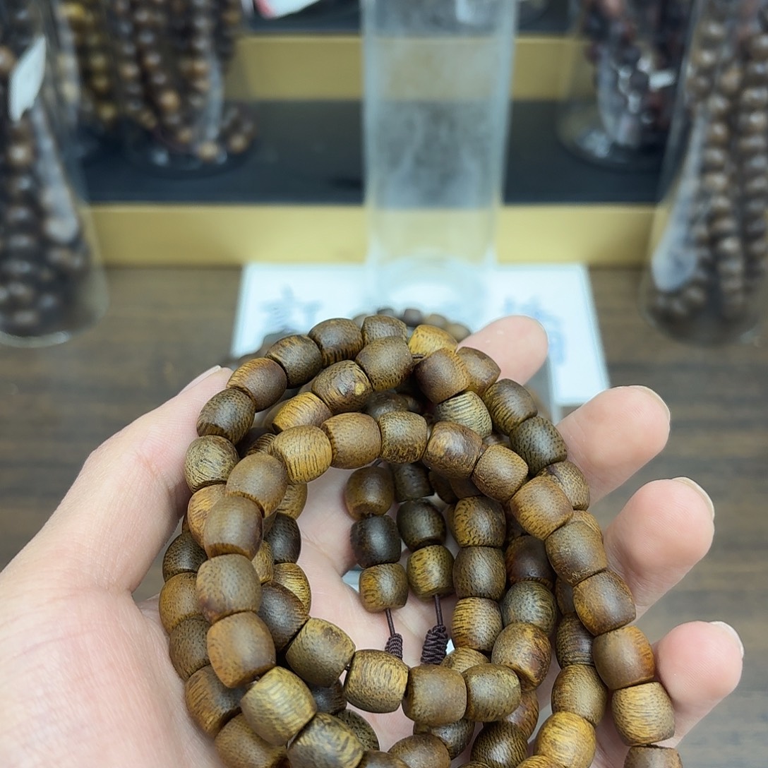 听***风沉香碎屑沉香海南蜜结62克088