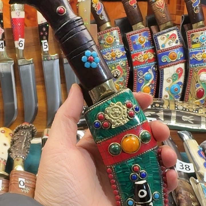 新***馆高碳锰钢居家水果刀乀