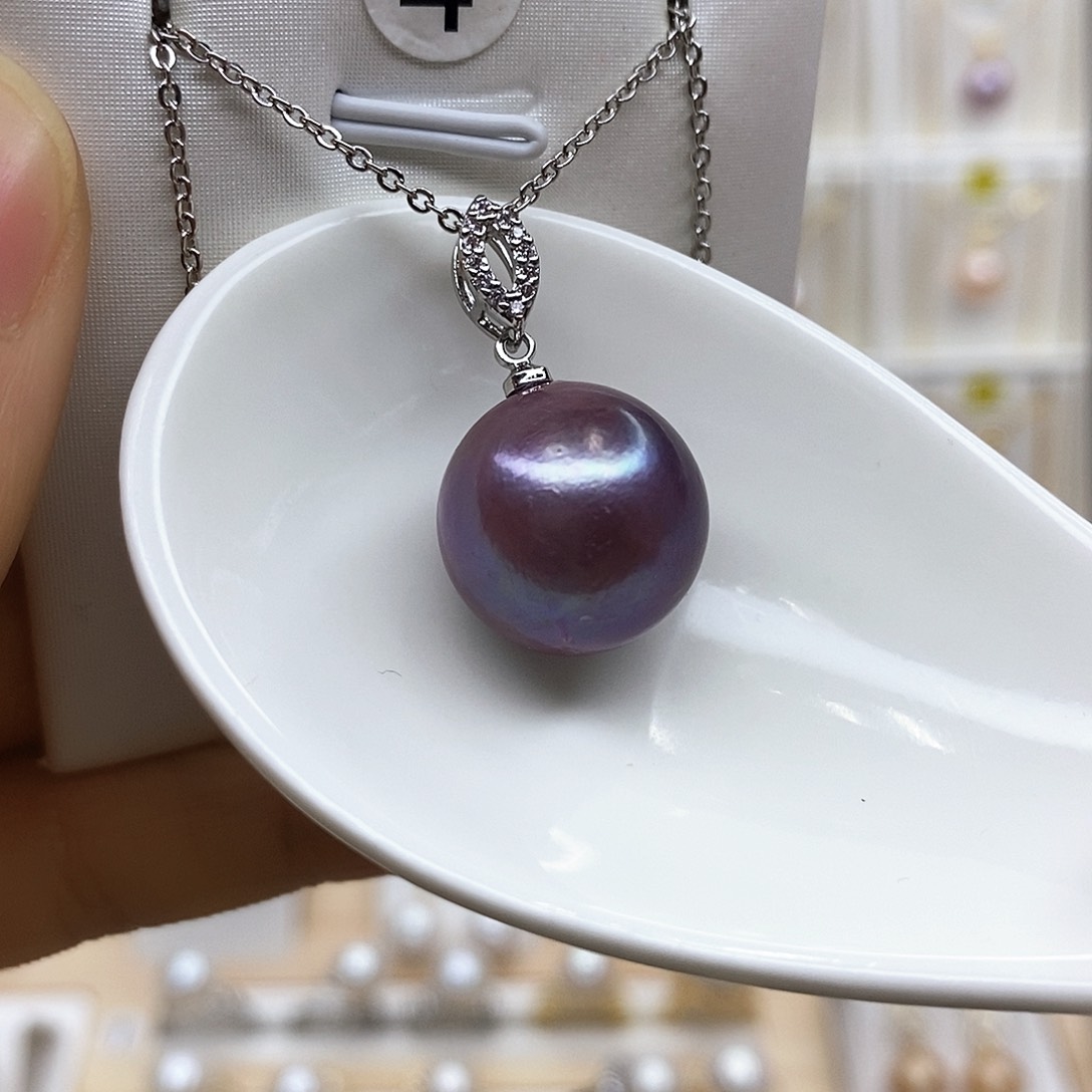 淡水珍珠吊坠(不含链)合金