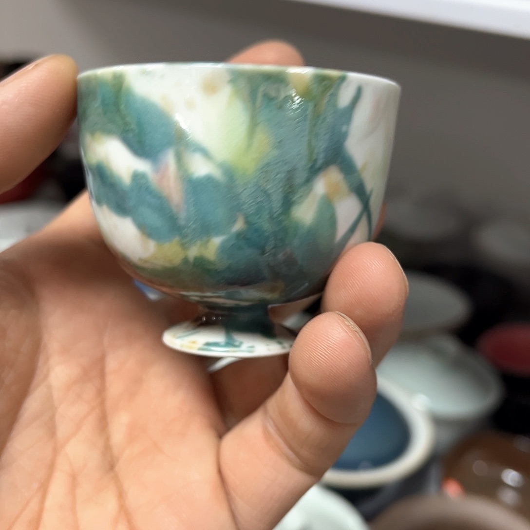 杯青花瓷器青花瓷器