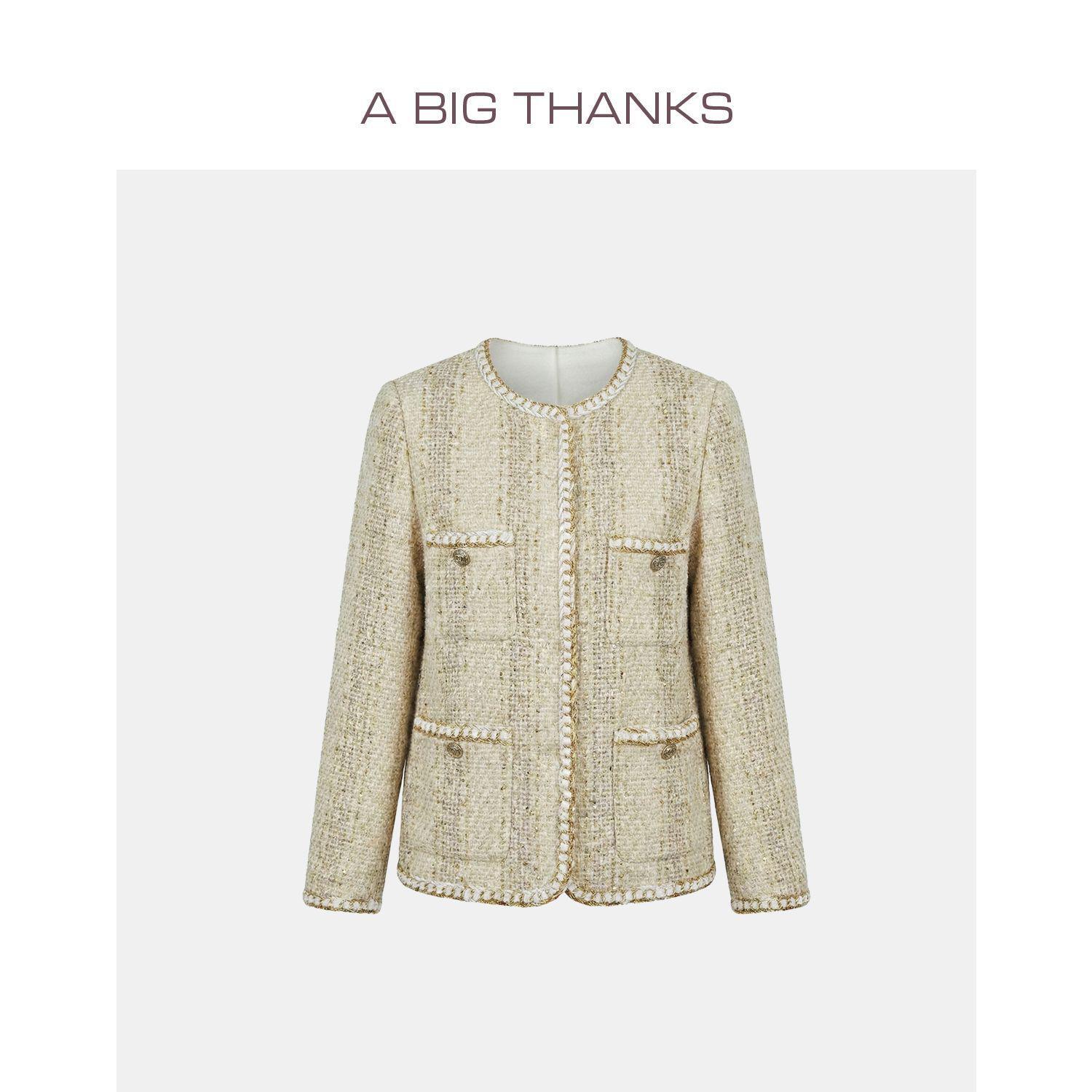 ABIGTHANKS复古小香风短款外套ABT512L99MN5271