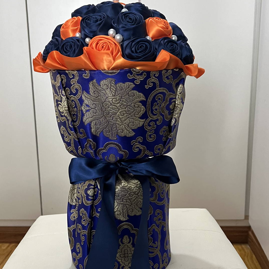 藏式风格手工编织永生花精致礼品