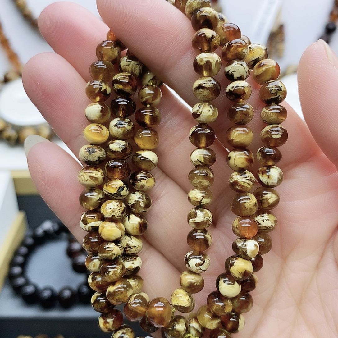 琥珀颈饰未镶嵌琥珀6