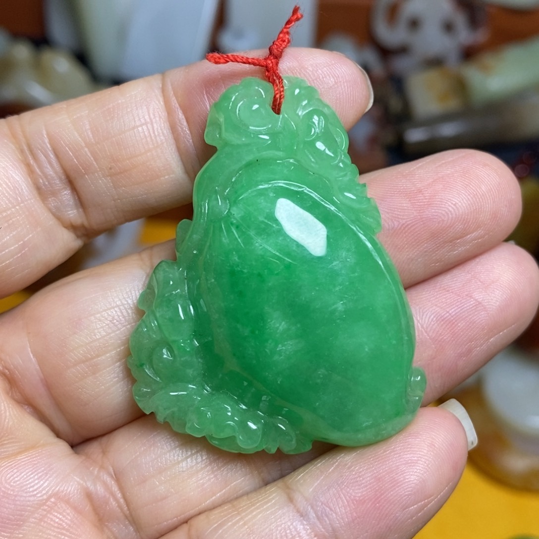 颈饰未镶嵌和田玉（糖玉）