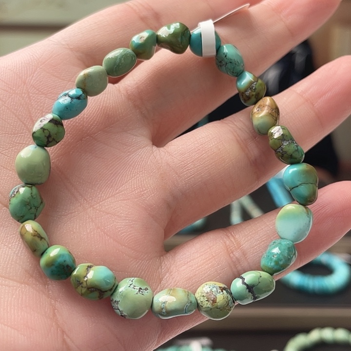 未镶嵌绿松石珠宝奇石