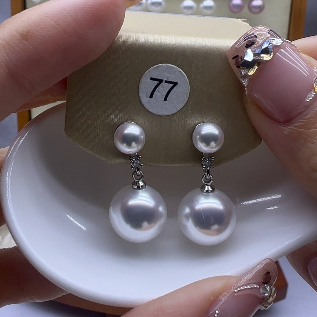 耳饰未镶嵌淡水珍珠