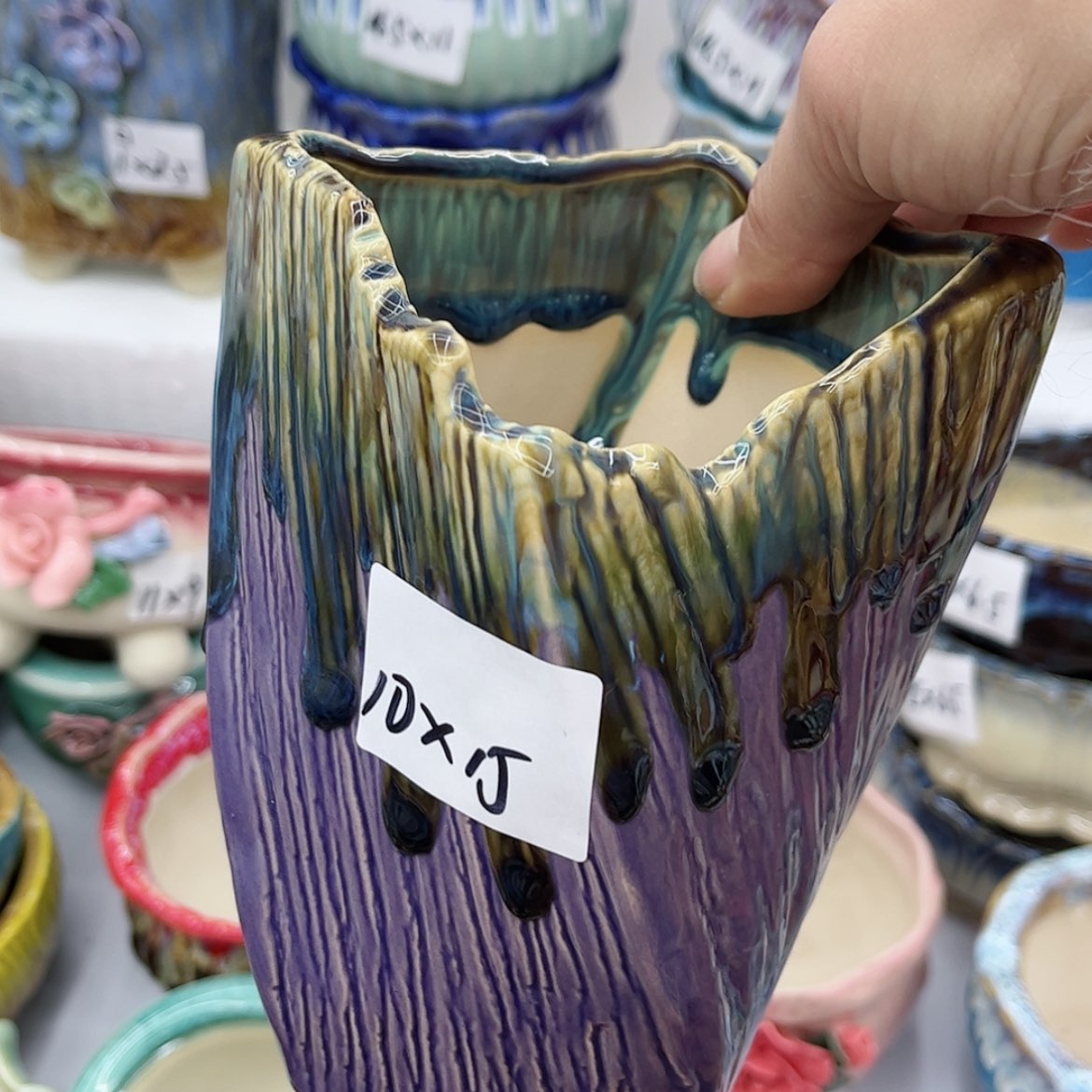 【闪购商品】陶瓷多肉绿植陶瓷花盆