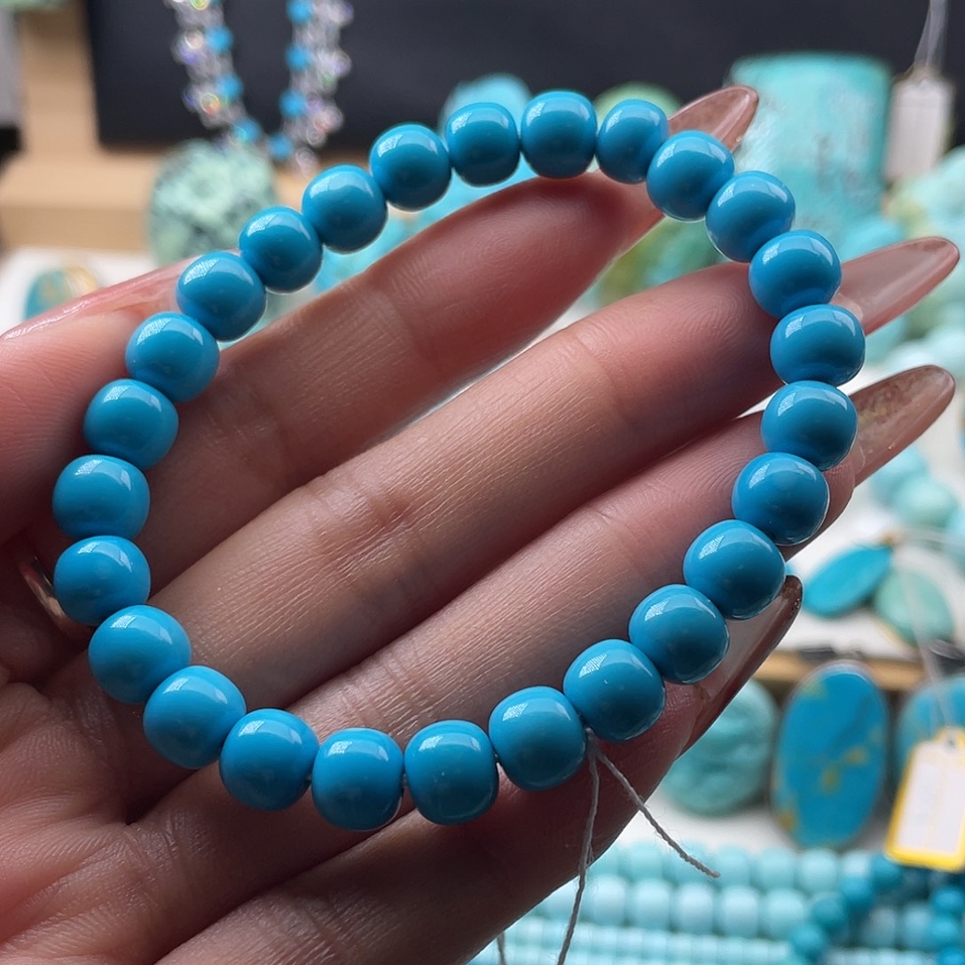 刚***虎绿松石未镶嵌其他