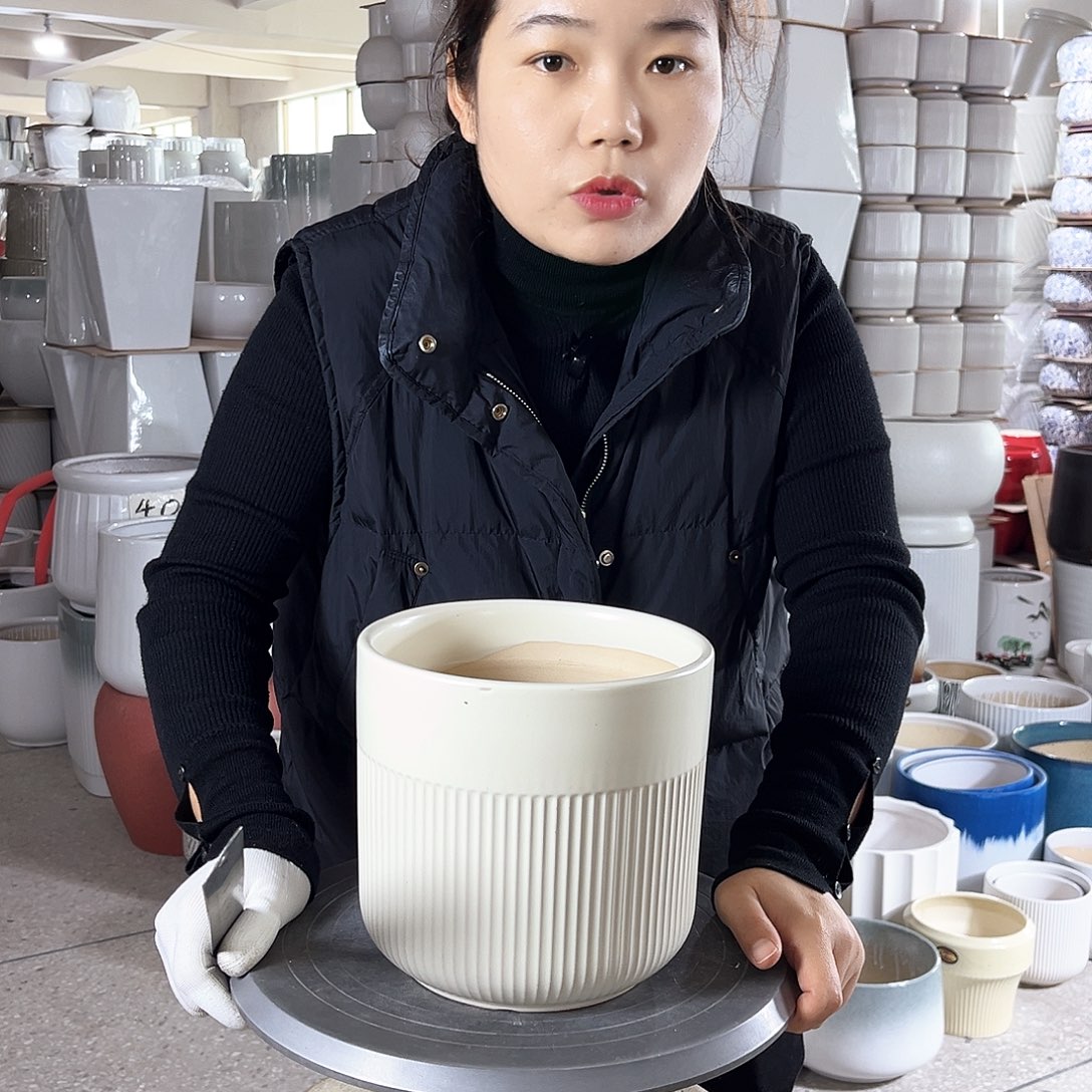 陶瓷口径18-17。奶油