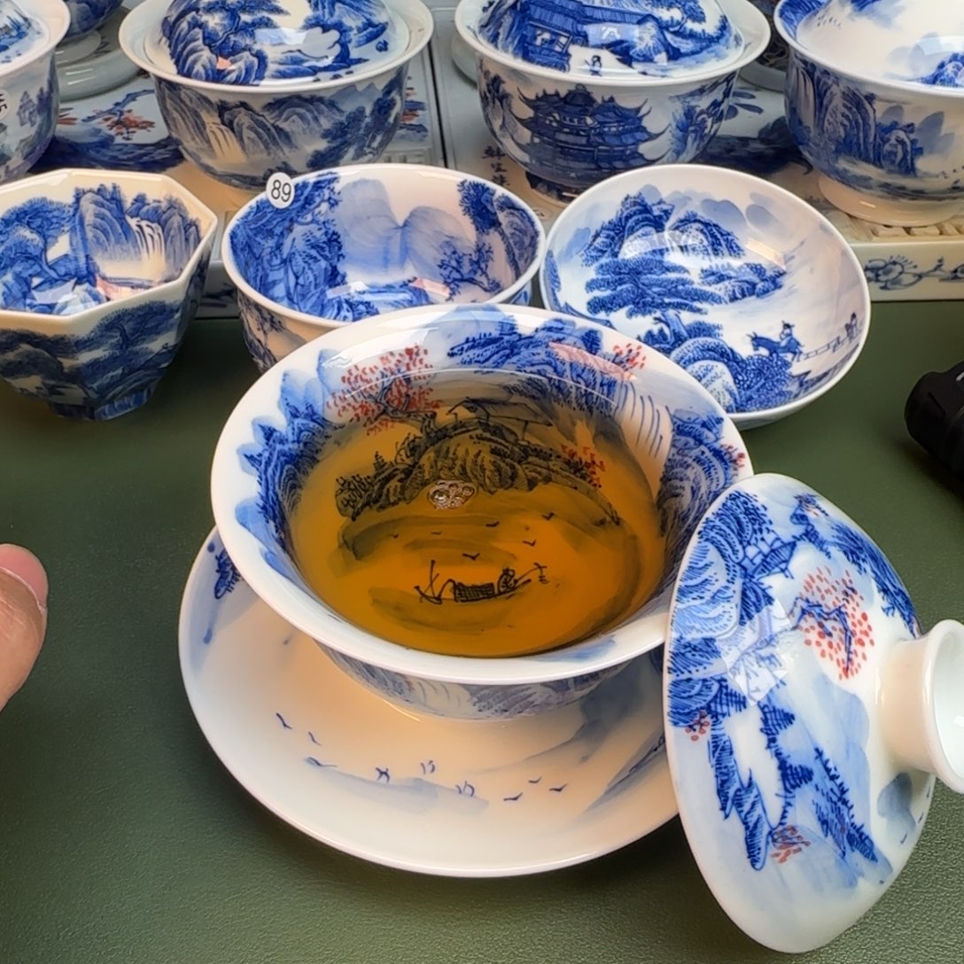 纯手工纯手绘茶具90