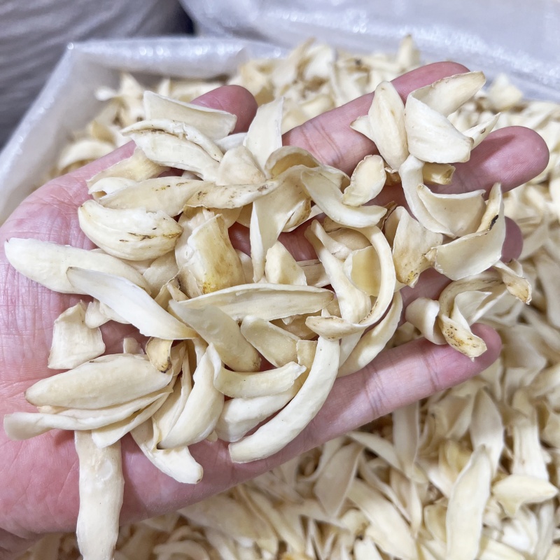 头茬龙牙百合新鲜食用百合干花片无熏硫  煲汤煮粥泡水