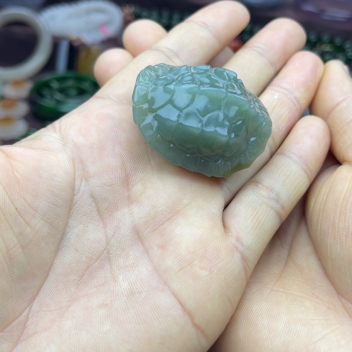 和田玉把件未镶嵌