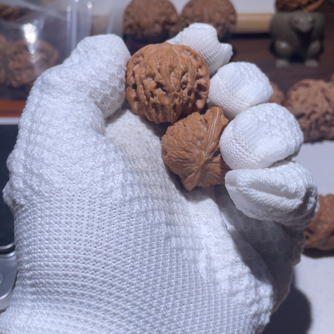 浩***咪文玩核桃把件32全品磨盘