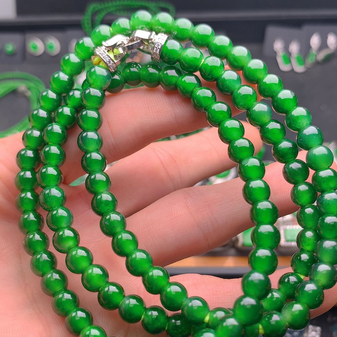 未镶嵌手链翡翠尘**定翡翠7.0