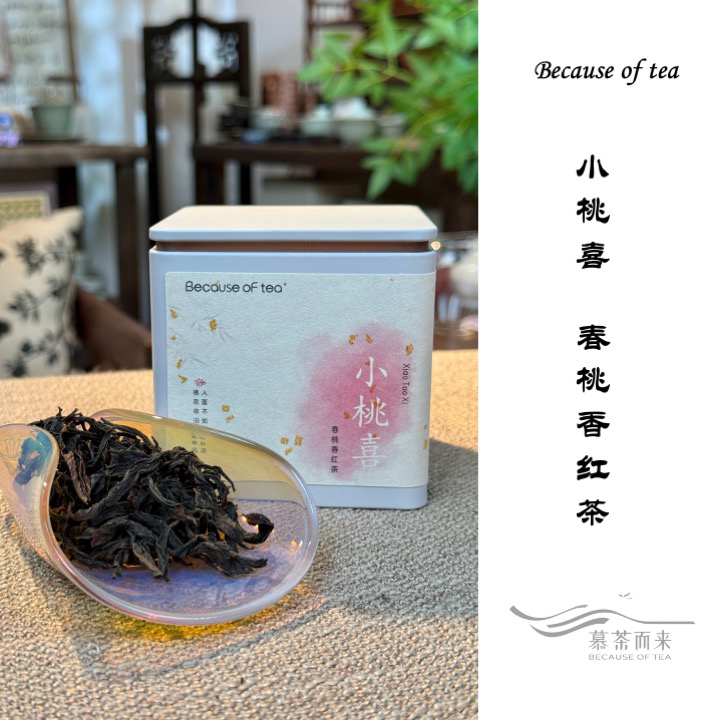 「上新」讨人喜欢的小桃喜·春桃香红茶｜高香蜜甜