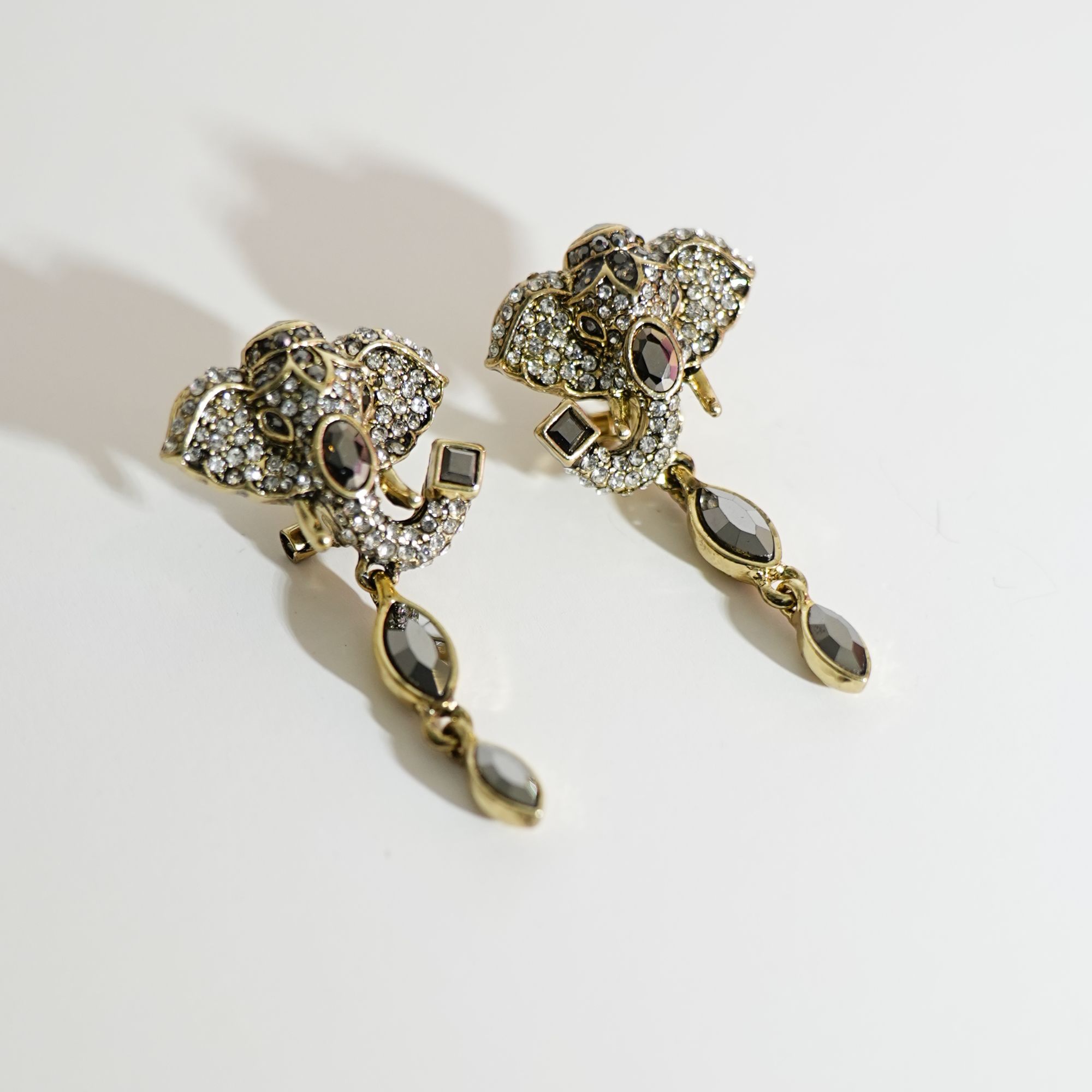 铜合金仿水晶耳饰 铜合金仿水晶耳饰 铜合金耳饰【WRR2099】