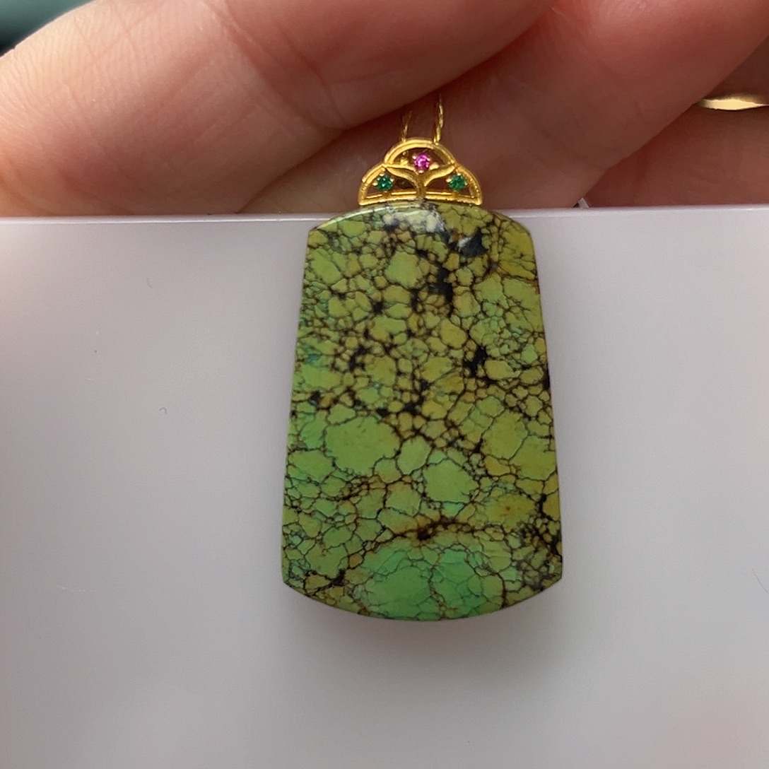 绿松石珠宝奇石未镶嵌