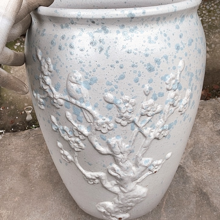 紫砂花盆口25高35福利