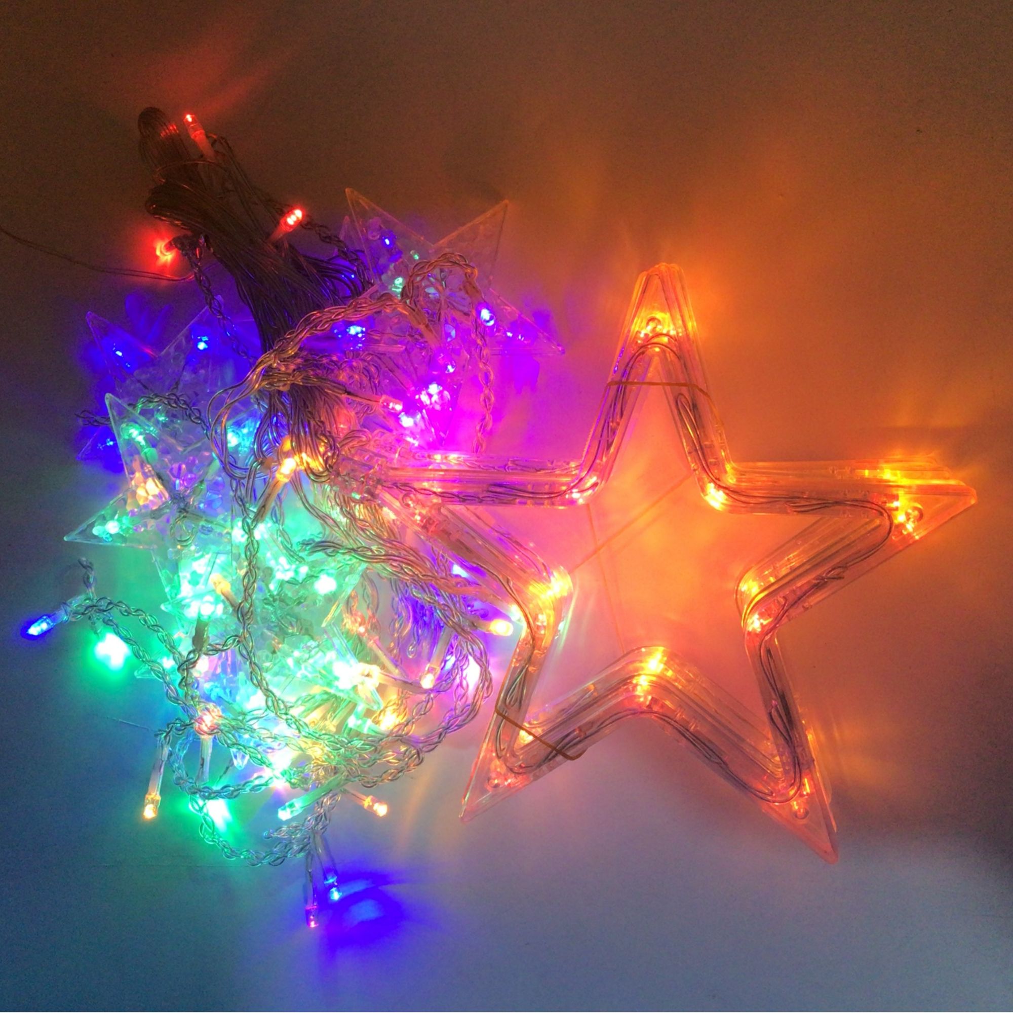 外贸品质 LED 星星彩灯