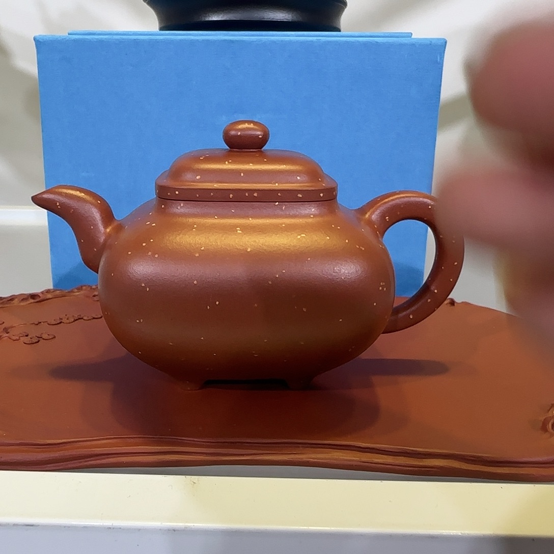 清***石紫砂茶壶宜兴紫砂壶