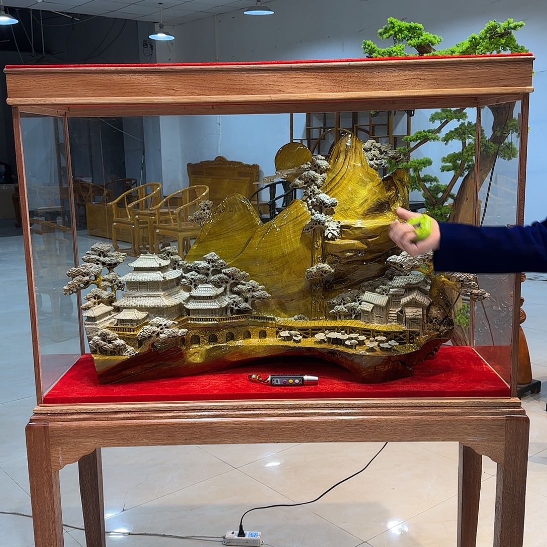 斌***哥木工艺品摆件包邮