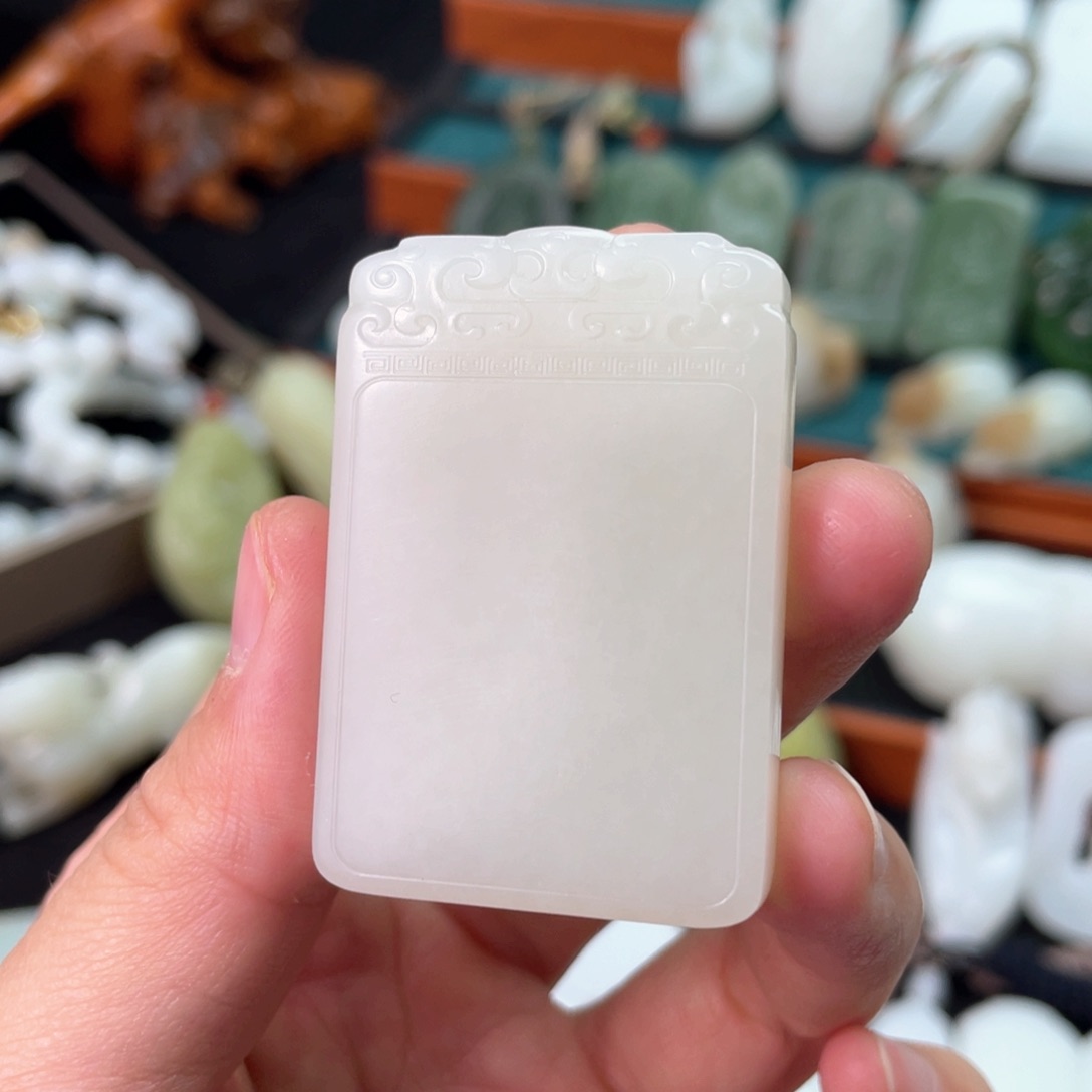 和田玉挂件未镶嵌