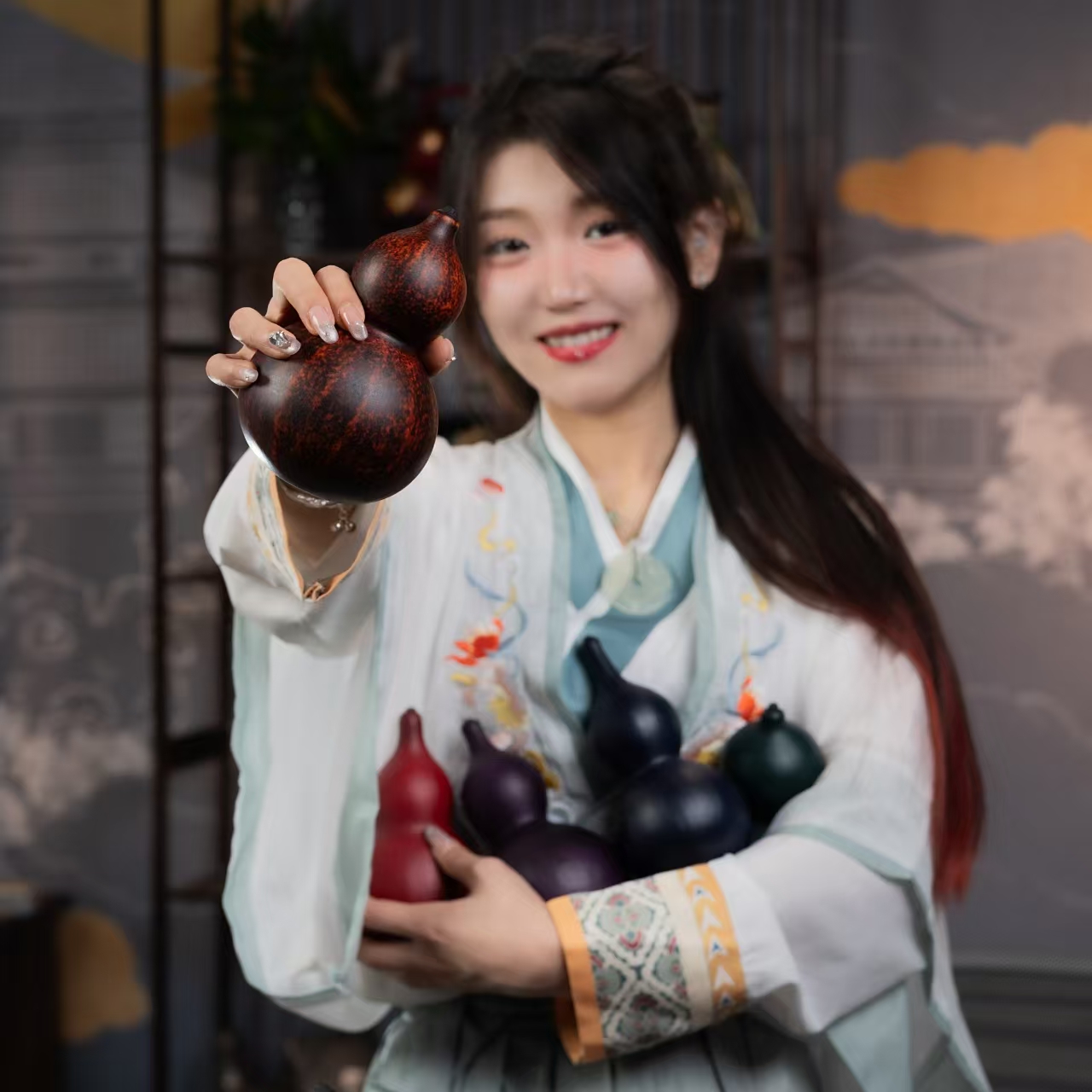 酒葫芦和手捻小葫芦随缘发不指定