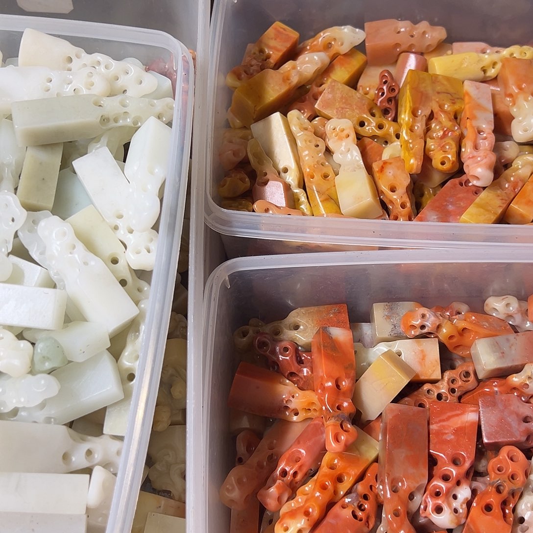 寿山石路路通尺寸1.5左右发10个